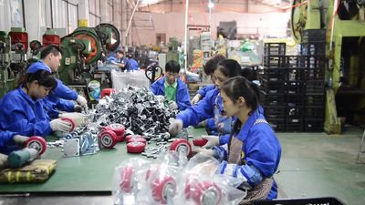 Zhongshan Xiaolan Elephant Casters Products Factory linea di produzione in fabbrica