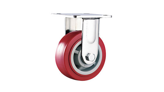 4" 5" 6" 8" Trolley Caster Wheel Heavy Duty Abbigliamento Resistente Polyurethane Caster Wheel