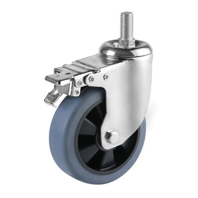 Caster industriali di medie e pesanti dimensioni ruote TPR di gomma termoplastica
