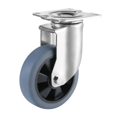 Caster industriali di medie e pesanti dimensioni ruote TPR di gomma termoplastica