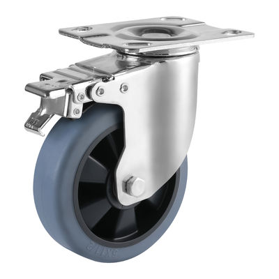 Caster industriali di medie e pesanti dimensioni ruote TPR di gomma termoplastica