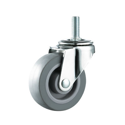 TPR Casters per mobili 50 mm 75 mm Casters di gomma termoplastica leggera