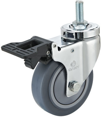 Casters industriali in gomma termoplastica