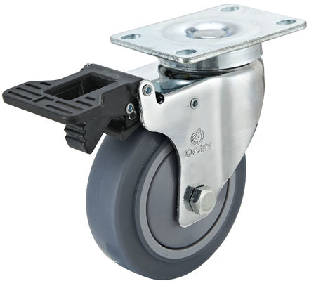 Casters industriali in gomma termoplastica