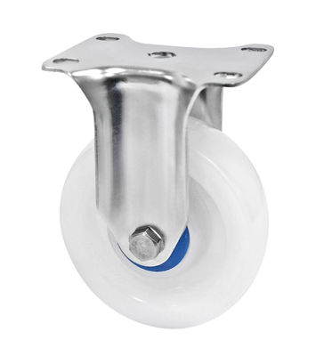 Caster in acciaio inossidabile 304 di media resistenza Caster PA bianco Capacità di carico 150-200KG