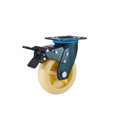 100 mm 125 mm 150 mm 200 mm Casters pesanti per il montaggio in piastra superiore Casters in polipropilene