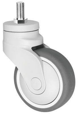 Caster TPR in gomma termoplastica elastica, Caster per dispositivi medici in plastica