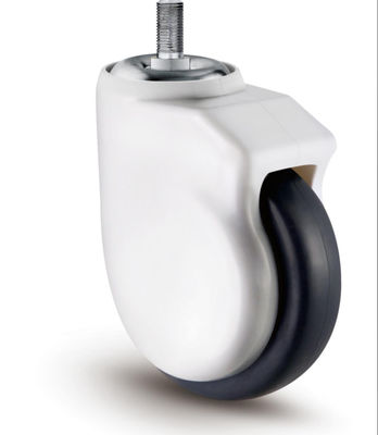 Ruote a rotaia TPR elastiche a media resistenza 100 mm 125 mm con protezione del filo