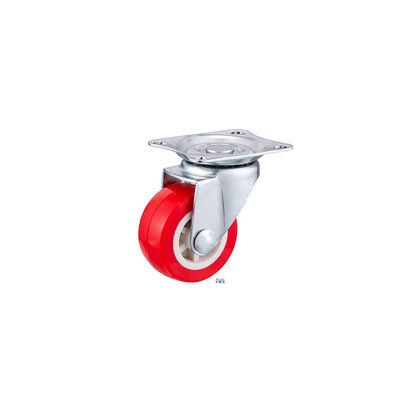 Ruote rosse 25 mm -75 mm Sedie da ufficio universali Ruote rosse