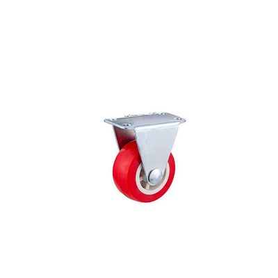 Ruote rosse 25 mm -75 mm Sedie da ufficio universali Ruote rosse