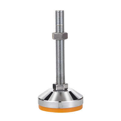 18mm 22mm 27mm 30mm ruota a rotaia, ruote pesanti solide con piedi di livellamento