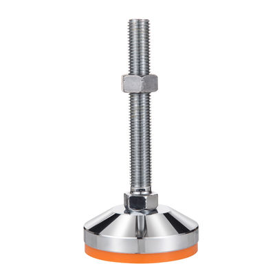 18mm 22mm 27mm 30mm ruota a rotaia, ruote pesanti solide con piedi di livellamento