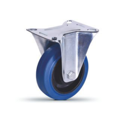 75 mm 100 mm ruote a rotaia industriali ad alta elasticità ruota a rotaia TPR